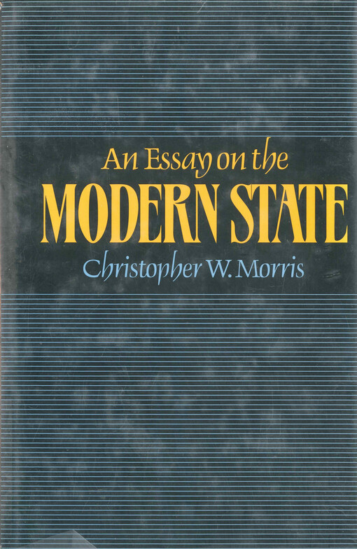 An essay on the modern state