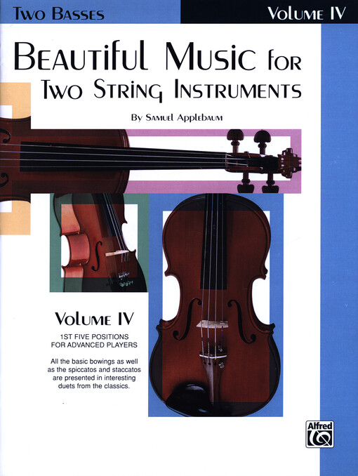 Beautiful Music for Two String Instruments : two basses. Volume 4