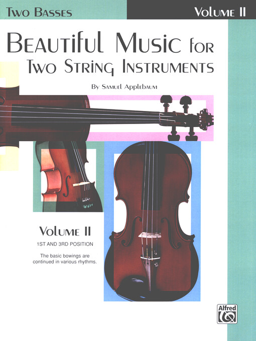 Beautiful Music for Two String Instruments : two basses. Volume 2