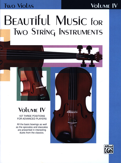 Beautiful Music for Two String Instruments : two violas. Volume 4