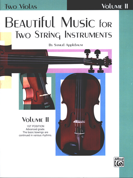 Beautiful Music for Two String Instruments : two violas. Volume 2