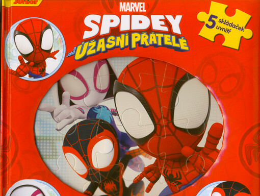 Spidey a jeho úžasní přátelé : moje knížka s puzzle
