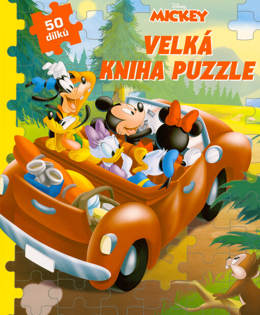 Mickey : velká kniha puzzle : 50 dílků