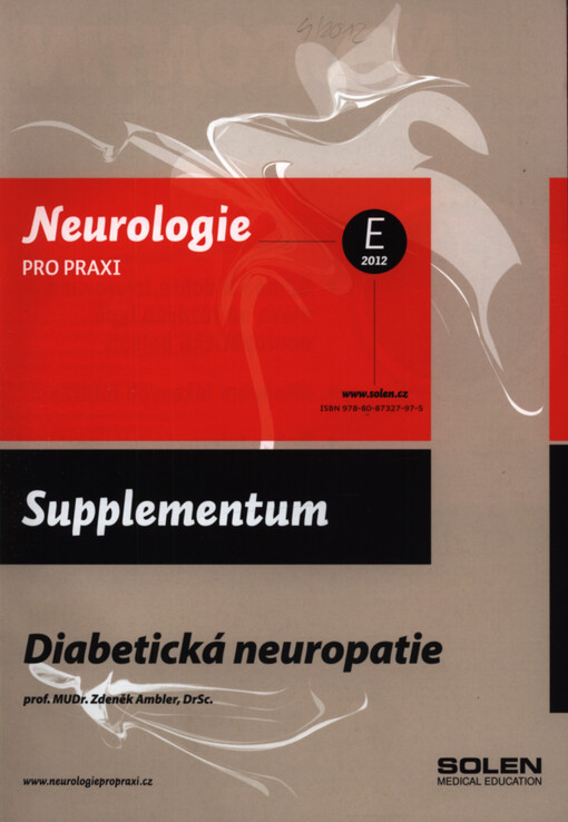 Diabetická neuropatie