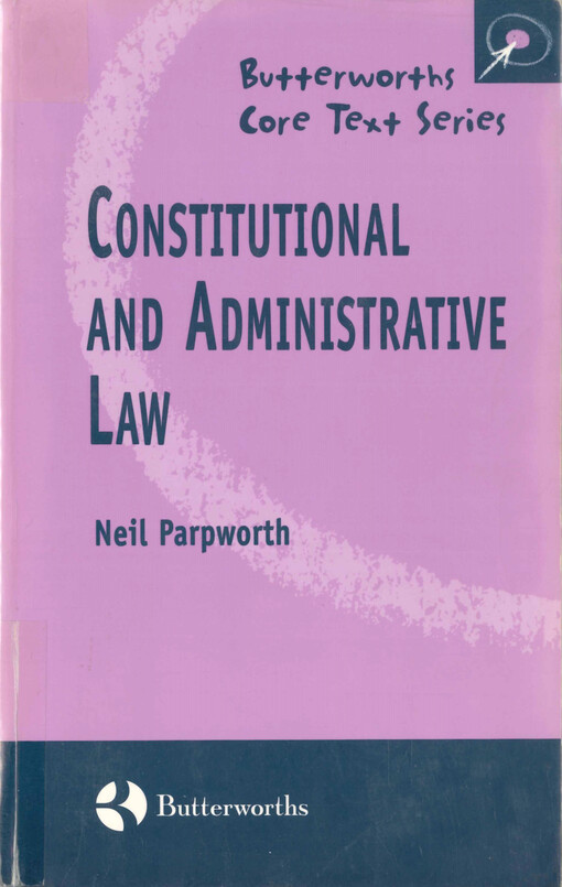 Constitutional and administrative law