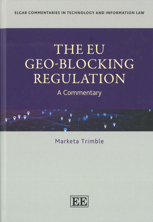 The EU geo-blocking regulation : a commentary