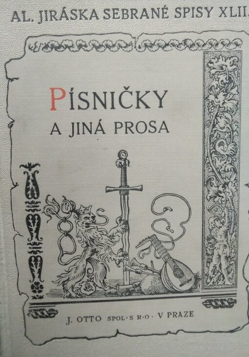 Písničky a jiná prosa :obrázky a studie