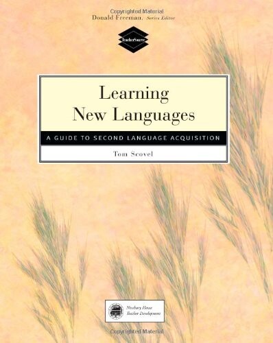 BOOKS FOR TEACHERS: LEARNING NEW LANGUAGES - Scovel. T