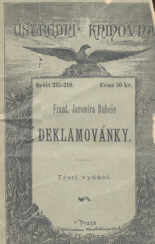 Frant. Jaromíra Rubeše Deklamovánky