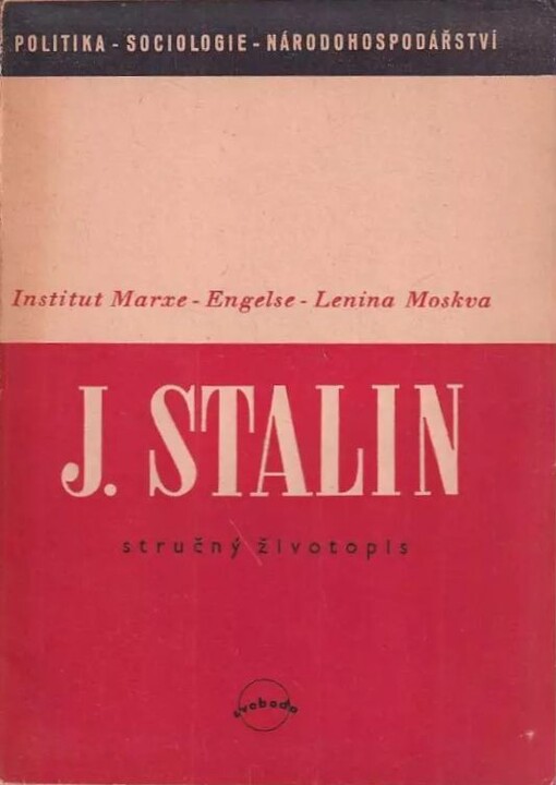 J. Stalin :Stručný životopis