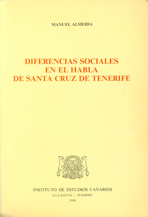 Diferencias sociales en el habla de Santa Cruz de Tenerife
