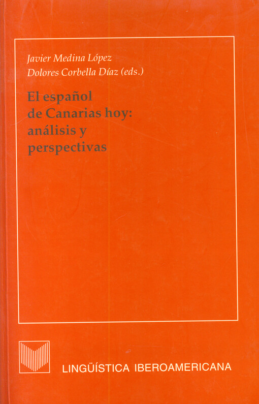 El español de Canarias hoy : análisis y perspectivas
