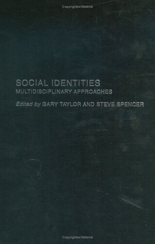 Social Identities: Multidisciplinary Approaches
