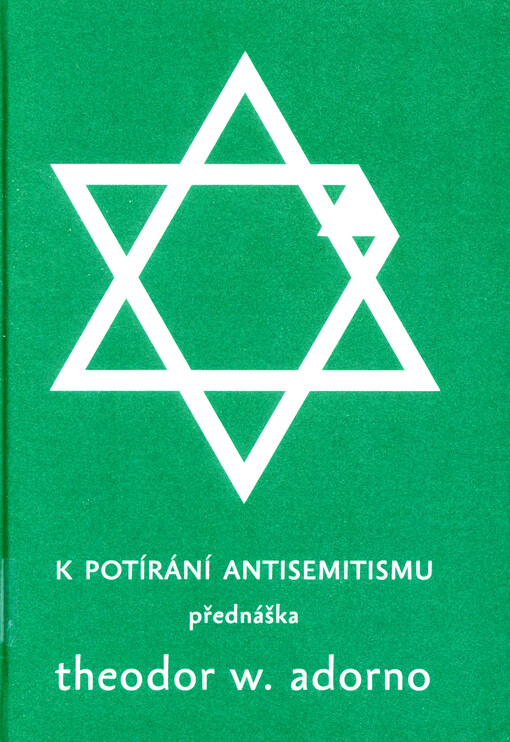 K potírání Antisemitismu : přednáška