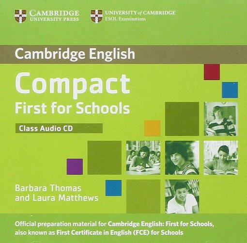 Compact first for schools, audio CD