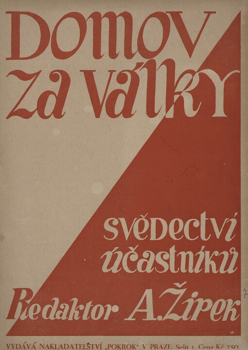 Domov za války: (svědectví účastníků)