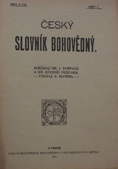 Český slovník bohovědný