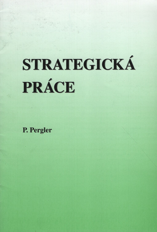 Strategická práce