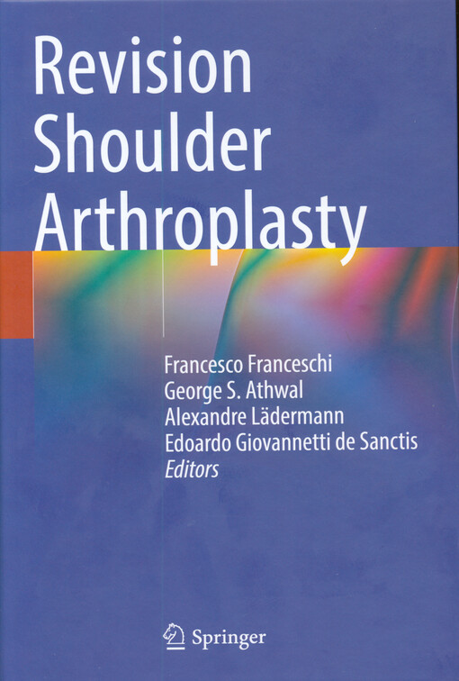 Revision shoulder arthroplasty
