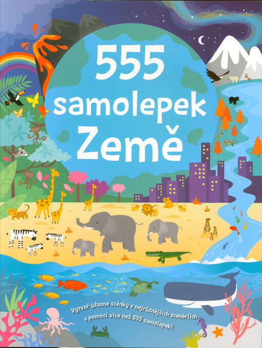 555 samolepek. Země