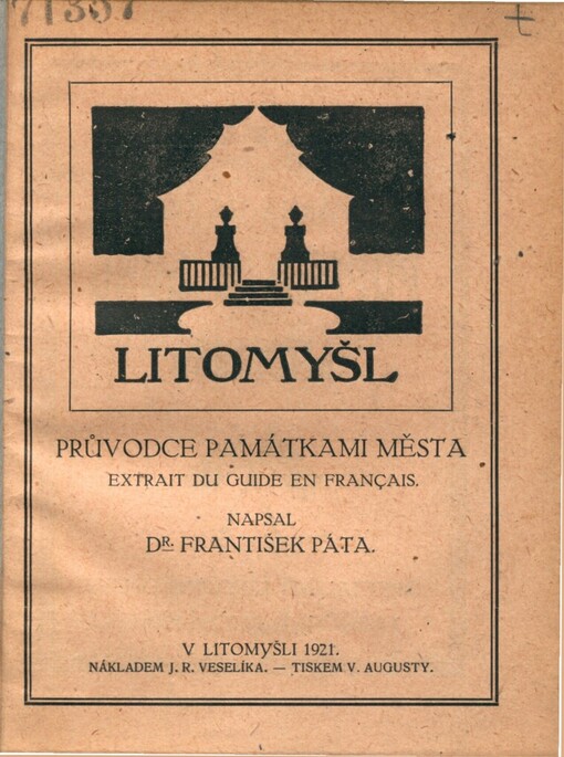 Litomyšl: průvodce památkami města = extrait du guide en français