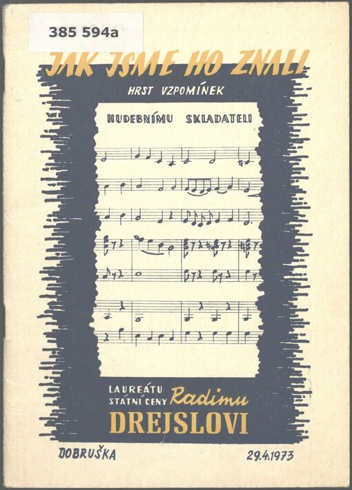 Radim Drejsl: jak jsme ho znali