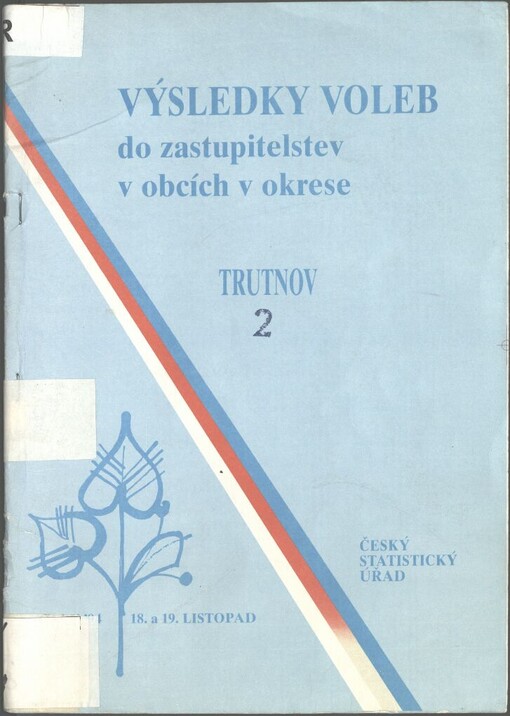 Výsledky voleb do obecních zastupitelstev v obcích okresu Trutnov 18. a 19. listopadu 1994