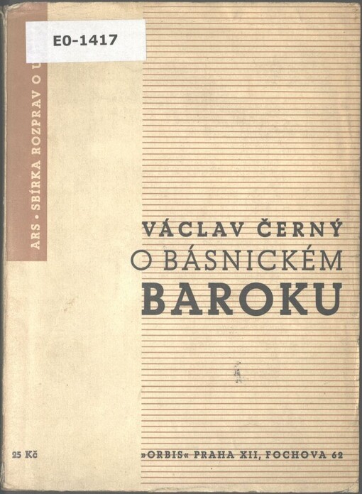 Esej o básnickém baroku