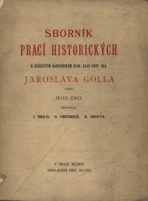 Sborník prací historických