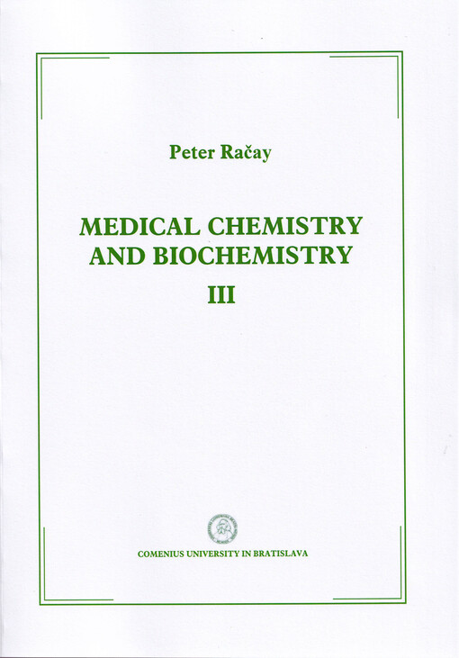 Medical chemistry and biochemistry
