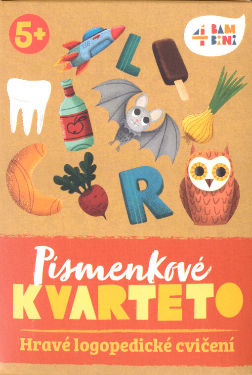 Písmenkové kvarteto : hravé logopedické cvičení