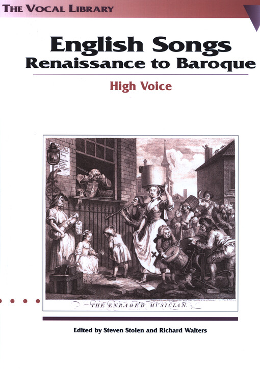 English Songs : Renaissance to Baroque