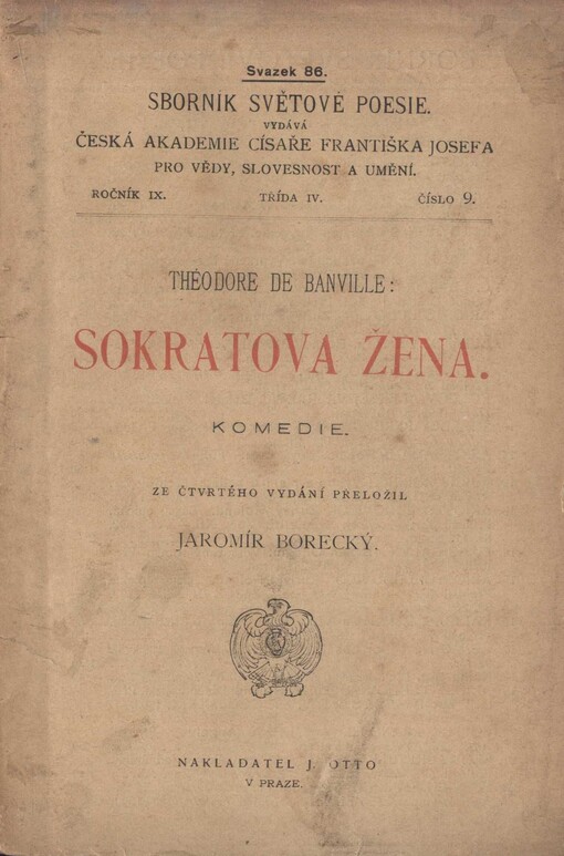 Sokratova žena :komedie