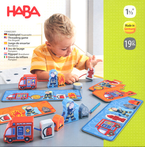 Hasičský sbor - navlékací hra = Feuerwehr - Fädelspiel