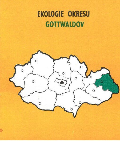 Ekologie okresu Gottwaldov : výběrová bibliografie 1960-1988