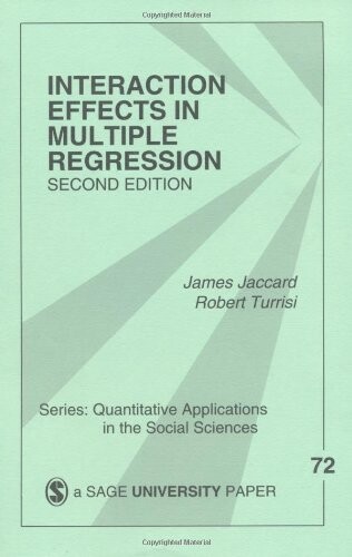 Interaction effects in multiple regression