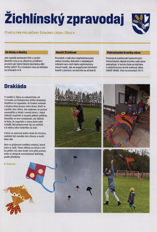 Žichlínský zpravodaj : čtvrtletník pro občany Žichlínku