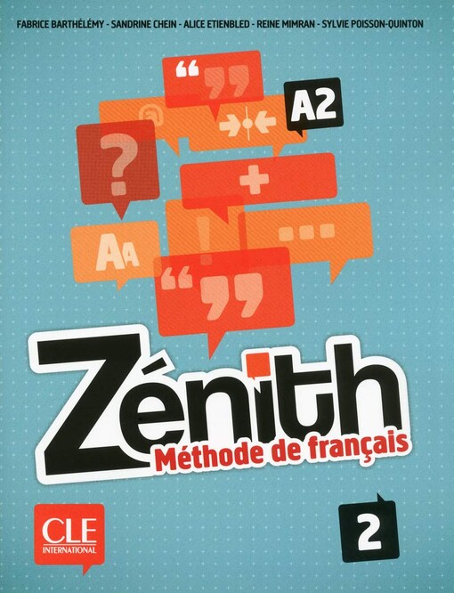 Zénith A2 :méthode de français.2