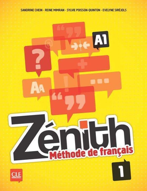Zénith A1 :méthode de français.1