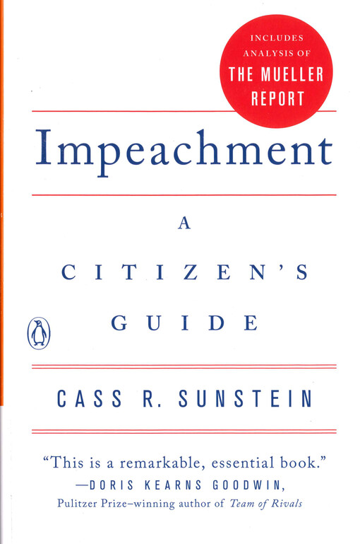 Impeachment : a citizen's guide