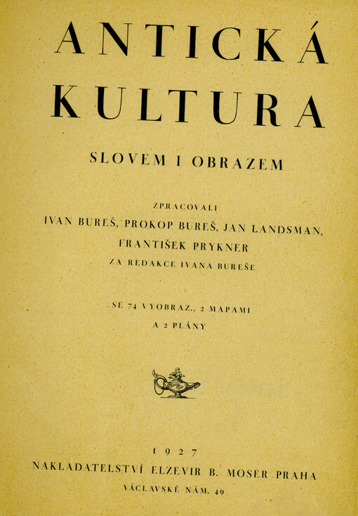 Antická kultura slovem i obrazem