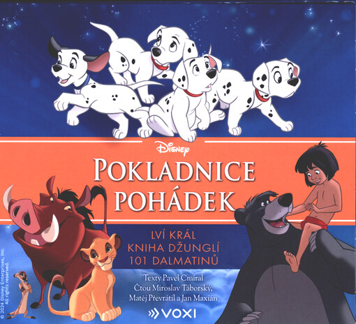 Pokladnice pohádek : Disney Lví král, Kniha džunglí, 101 dalmatinů