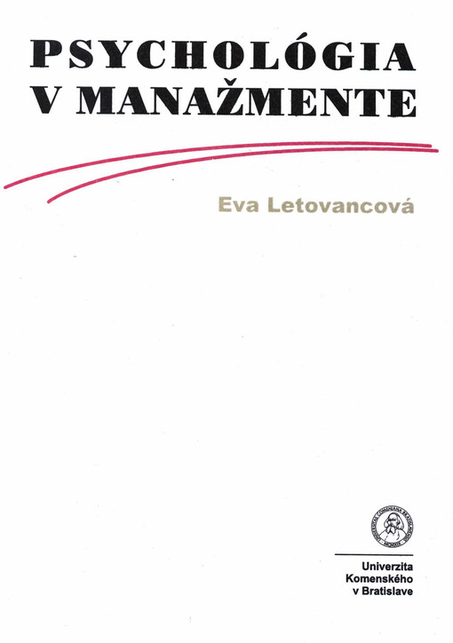 Psychológia v manažmente