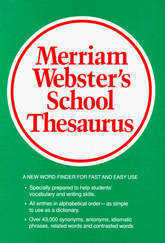 Webster's school thesaurus