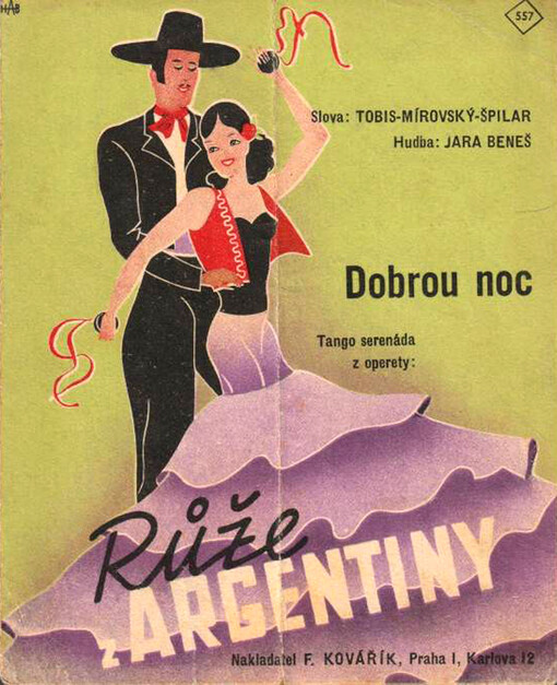 Dobrou noc tango serenáda z operety 