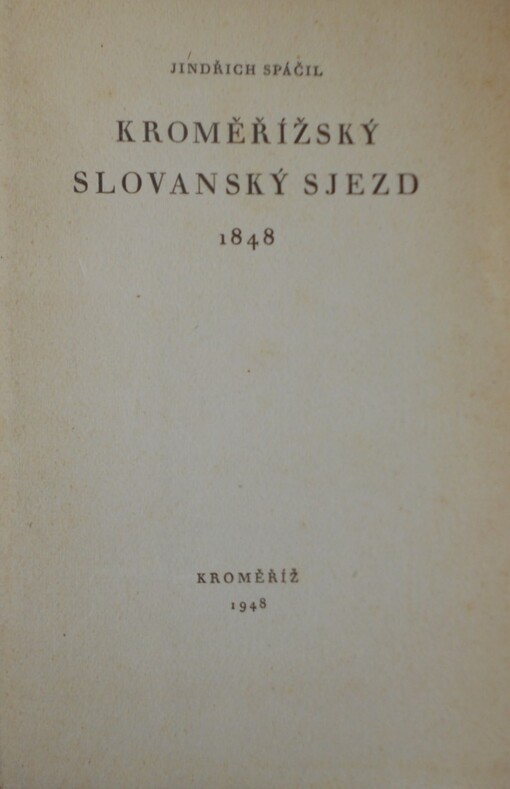 Kroměřížský slovanský sjezd 1848