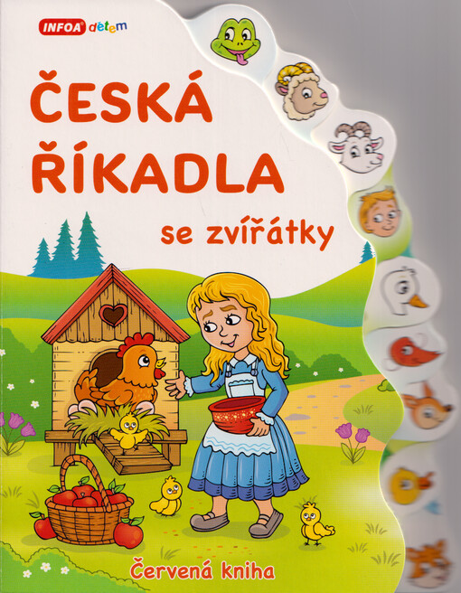 Česká říkadla se zvířátky : červená kniha