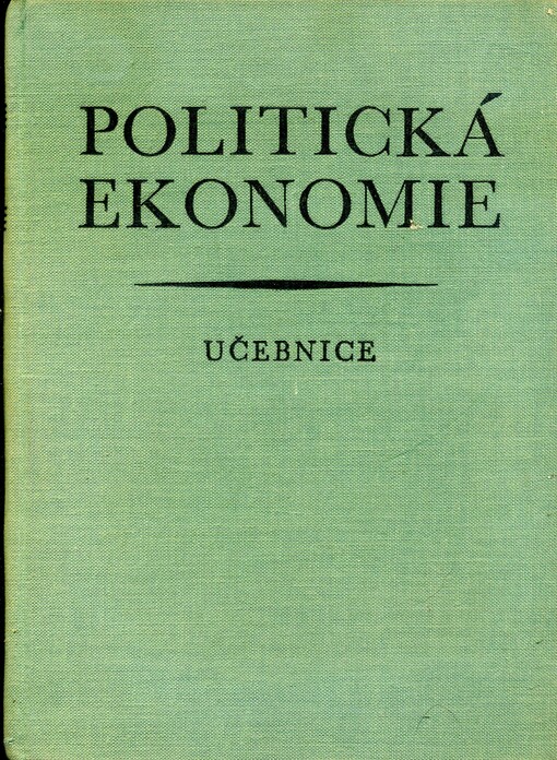 Politická ekonomie :učebnice