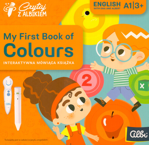 My first book of colours : interaktywna mówiąca książka