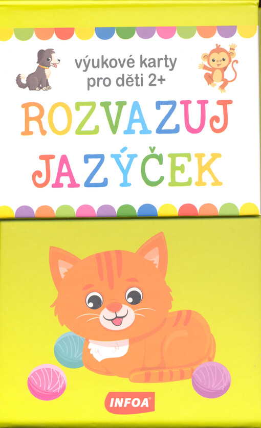Rozvazuj jazýček : výukové karty pro děti 2+